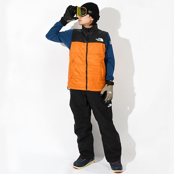 ノースフェイス メンズ 3way 中綿 スノーボード ウェア スキー THE NORTH FACE スノーバード トリクライメイト ジャケット オレンジ ns62515 2025-2026冬新作_10