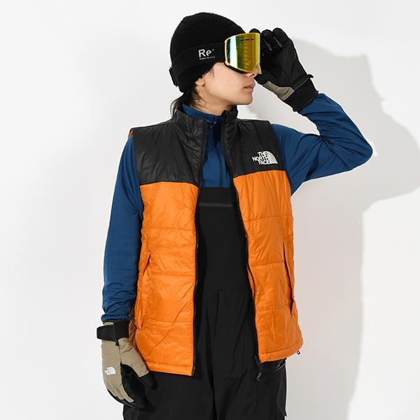 ノースフェイス メンズ 3way 中綿 スノーボード ウェア スキー THE NORTH FACE スノーバード トリクライメイト ジャケット オレンジ ns62515 2025-2026冬新作_14