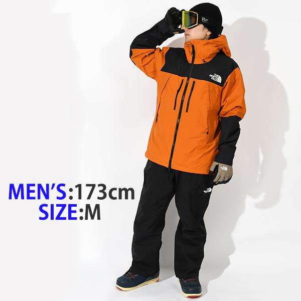 ノースフェイス メンズ 3way 中綿 スノーボード ウェア スキー THE NORTH FACE スノーバード トリクライメイト ジャケット オレンジ ns62515 2025-2026冬新作_9