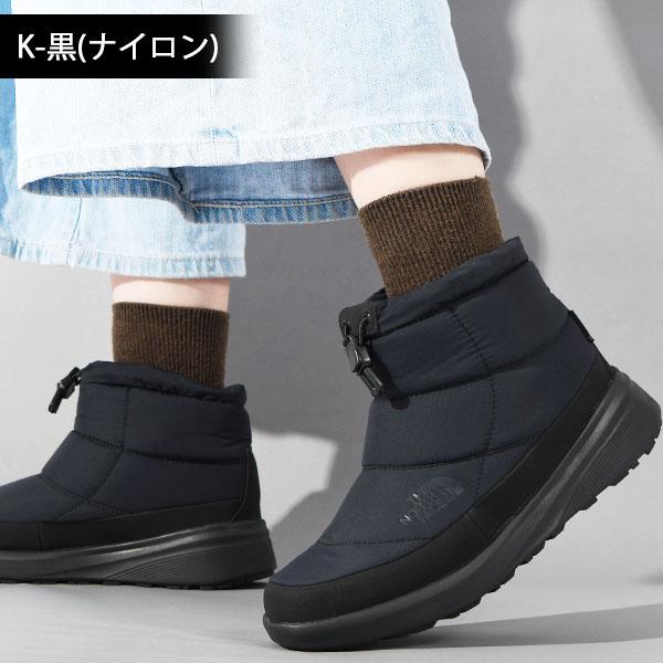 THE NORTH FACE ブラックショートブーツ THE NORTH FACE（ザ ノースフェイス） ノースフェイス 撥水 ヌプシ