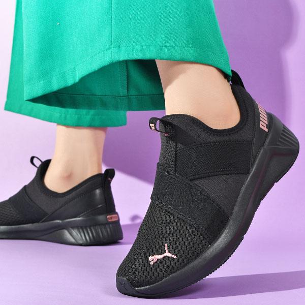 PUMA（プーマ） レディース スリッポン スニーカー 履き心地抜群