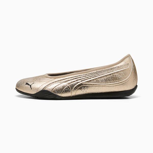 PUMA ベージュ フラットシューズ ストラップ付き PUMA（プーマ） 2026春夏新作 レディース パンプス スニーカー