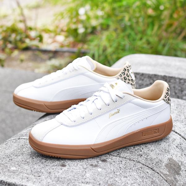 PUMA ヒョウ柄 プーマ レディース スニーカー CLUB クラシカ PUMA ヒョウ柄 プーマ レディース スニーカー CLUB クラシカ