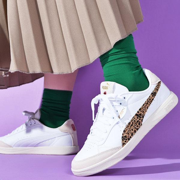 PUMA（プーマ） 期間限定 31%off ヒョウ柄 レディース スニーカー