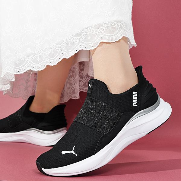 PUMA 立ったままスッと履ける プーマ レディース スニーカー PUMA 立ったままスッと履ける プーマ レディース スニーカー