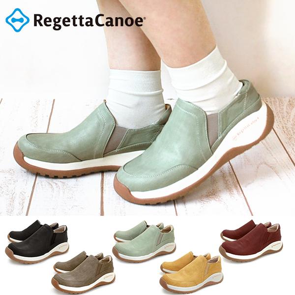 Regetta Canoe（リゲッタカヌー） レディース サイドゴア スニーカー 