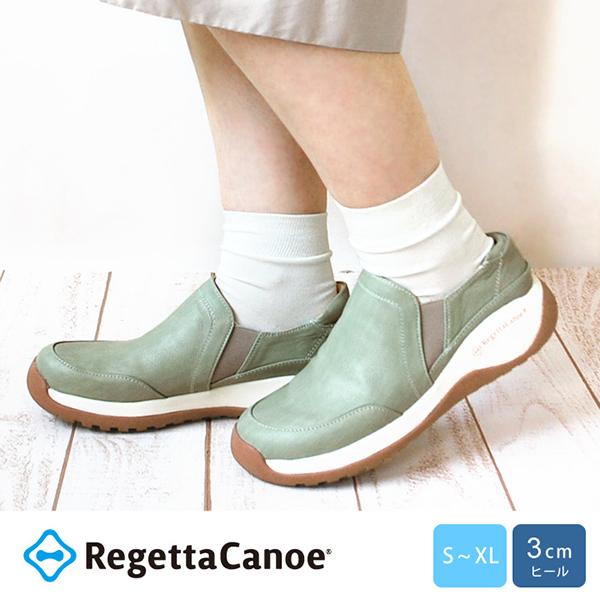 リゲッタカヌー レディース サイドゴア スニーカー 3.0cmヒール Regetta Canoe スリッポン ローカット シューズ 靴 カジュアル CCME-006｜phants｜08