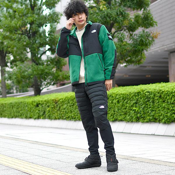 ノースフェイス 暖か 異素材 ロングパンツ メンズ THE NORTH FACE 