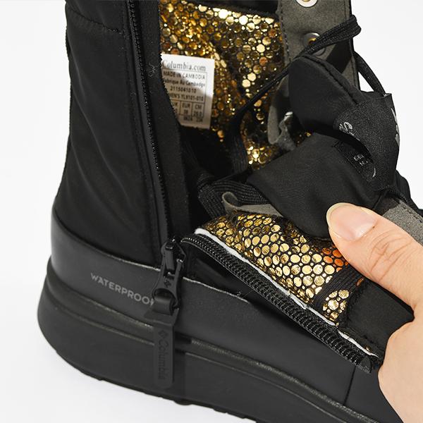 Columbia（コロンビア） 氷・雪に滑らない ショートブーツ 防水 保温