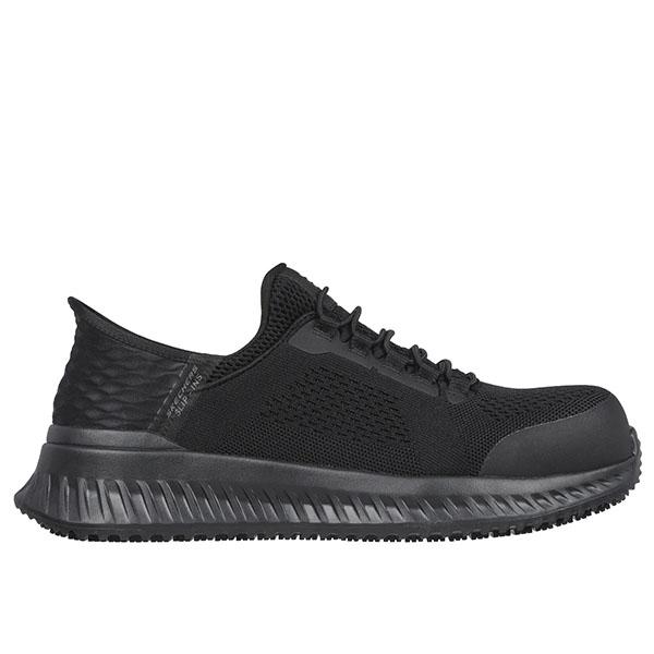 SKECHERS（スケッチャーズ） 安全靴 先芯 防滑 耐電 手を使わずにスッ