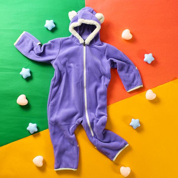 Columbia（コロンビア） 可愛い クマ耳 カバーオール フリース