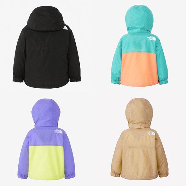 ノースフェイス ベビー ナイロン ジャケット キッズ THE NORTH FACE コンパクト ジャケット 子供 軽量 シェル マウンテン NPB72310 2024春新色｜phants｜09