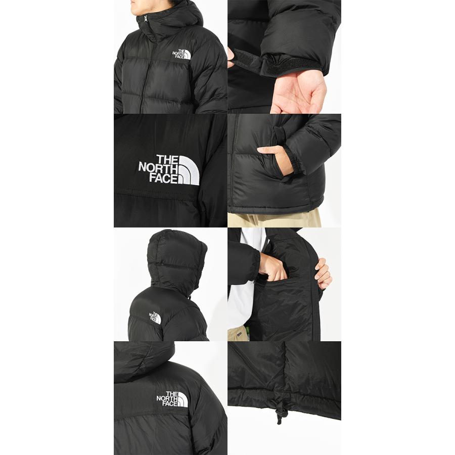 THE NORTH FACE フード付きダウンジャケット 黒　550　ヌプシ THE NORTH FACE（ザ ノースフェイス） ダウンジャケット ダウン Nuptse