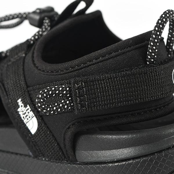 つま先 保護 水陸両用 ノースフェイス サンダル キッズ 子供 スニーカー THE NORTH FACE シャンダル ブラック 黒 NFJ02693 2026春夏新作の画像