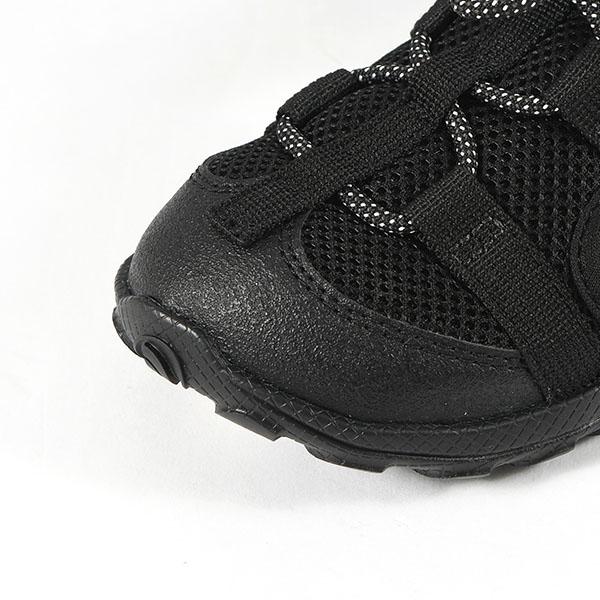 つま先 保護 水陸両用 ノースフェイス サンダル キッズ 子供 スニーカー THE NORTH FACE シャンダル ブラック 黒 NFJ02693 2026春夏新作の画像