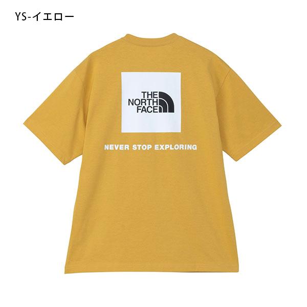 ゆうパケット発送！送料無料 ザ ノースフェイス Tシャツ メンズ レディース 半袖 生地厚 THE NORTH FACE バック スクエア ロゴ 2024春夏新作 NT32447｜phants｜05