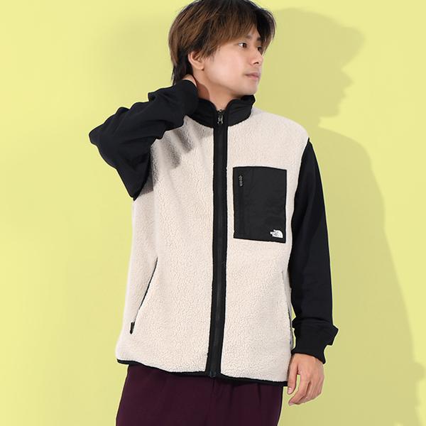 [日本未発売] ノースフェイス　2way シャツ ベスト 　メンズ M (US) THE NORTH FACE（ザ ノースフェイス） 2way ノースフェイス フリース