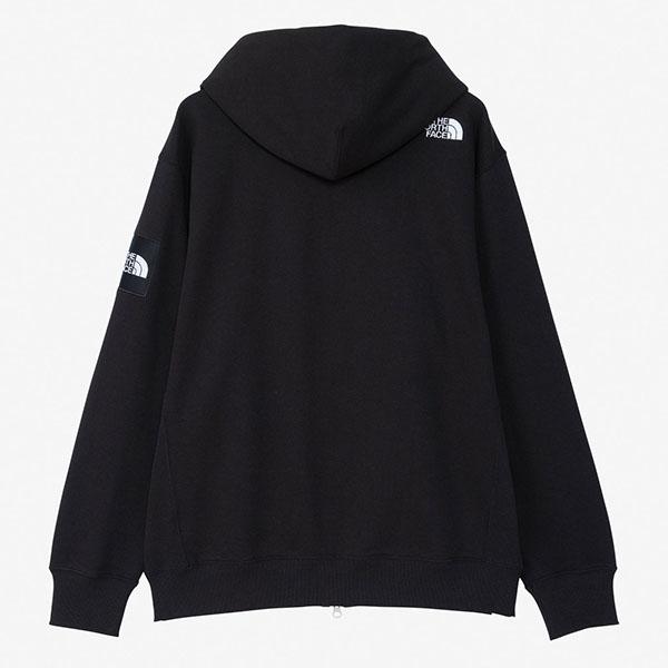 ノースフェイス 裏毛 スウェット パーカー メンズ レディース THE NORTH FACE スクエアロゴ フルジップ フーディー ジップアップ NT12335 2026春夏新色_3