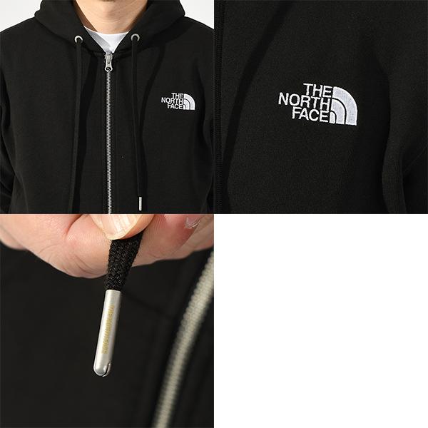 ノースフェイス 裏毛 スウェット パーカー メンズ レディース THE NORTH FACE スクエアロゴ フルジップ フーディー ジップアップ NT12335 2026春夏新色_7
