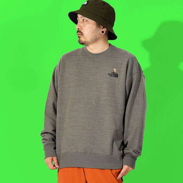 THE NORTH FACE ヤマネコ刺繍 ノースフェイス 裏毛 スウェット