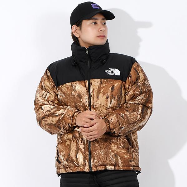 THE NORTH FACE 迷彩フード付きダウンジャケット　90cm THE NORTH FACE（ザ ノースフェイス） ノースフェイス フォレスト 迷彩