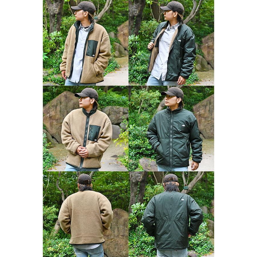 ノースフェイス　キルティング　フリース　リバーシブル　ジャケット THE NORTH FACE（ザノースフェイス）の「国内未発売 THE NORTH FACE(ザ