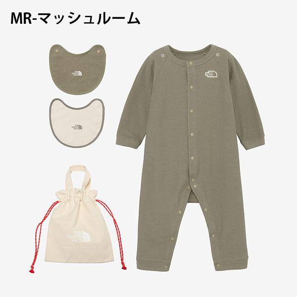 THE NORTH FACE ロンパース THE NORTH FACE（ザ ノースフェイス） 3点セット ノースフェイス