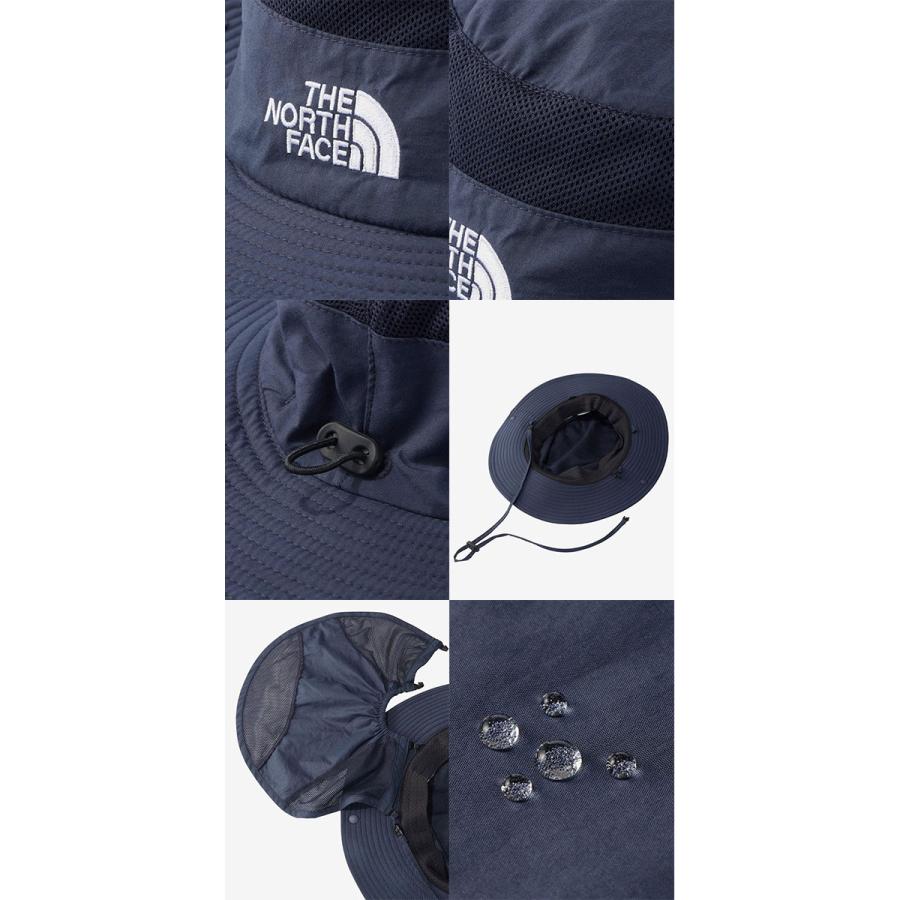 ネコポス発送！ ノースフェイス UVカット ハット キッズ THE NORTH FACE サンシールド ハット 帽子 子供 撥水 サンシェード NNJ02521 2026春夏新作 | THE NORTH FACE | 12