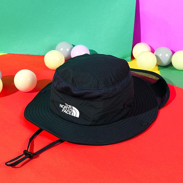 ネコポス発送！ ノースフェイス UVカット ハット キッズ THE NORTH FACE サンシールド ハット 帽子 子供 撥水 サンシェード NNJ02521 2026春夏新作 | THE NORTH FACE | 13