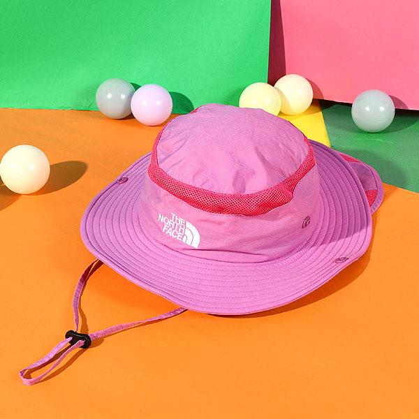 ネコポス発送！ ノースフェイス UVカット ハット キッズ THE NORTH FACE サンシールド ハット 帽子 子供 撥水 サンシェード NNJ02521 2026春夏新作 | THE NORTH FACE | 15