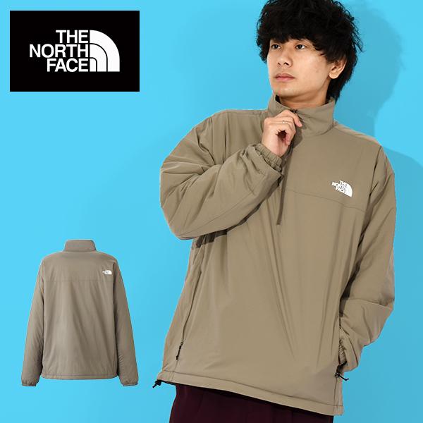 カッター＆バック ハーフジップジャケット アノラック ベージュ XL THE NORTH FACE（ザ ノースフェイス） ノースフェイス 中綿 アノラック