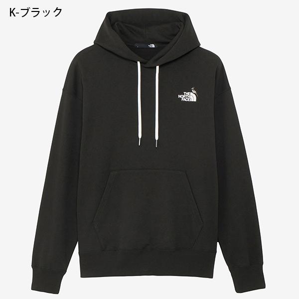 ノースフェイス 裏毛 UV スウェット パーカー メンズ レディース 鳥
