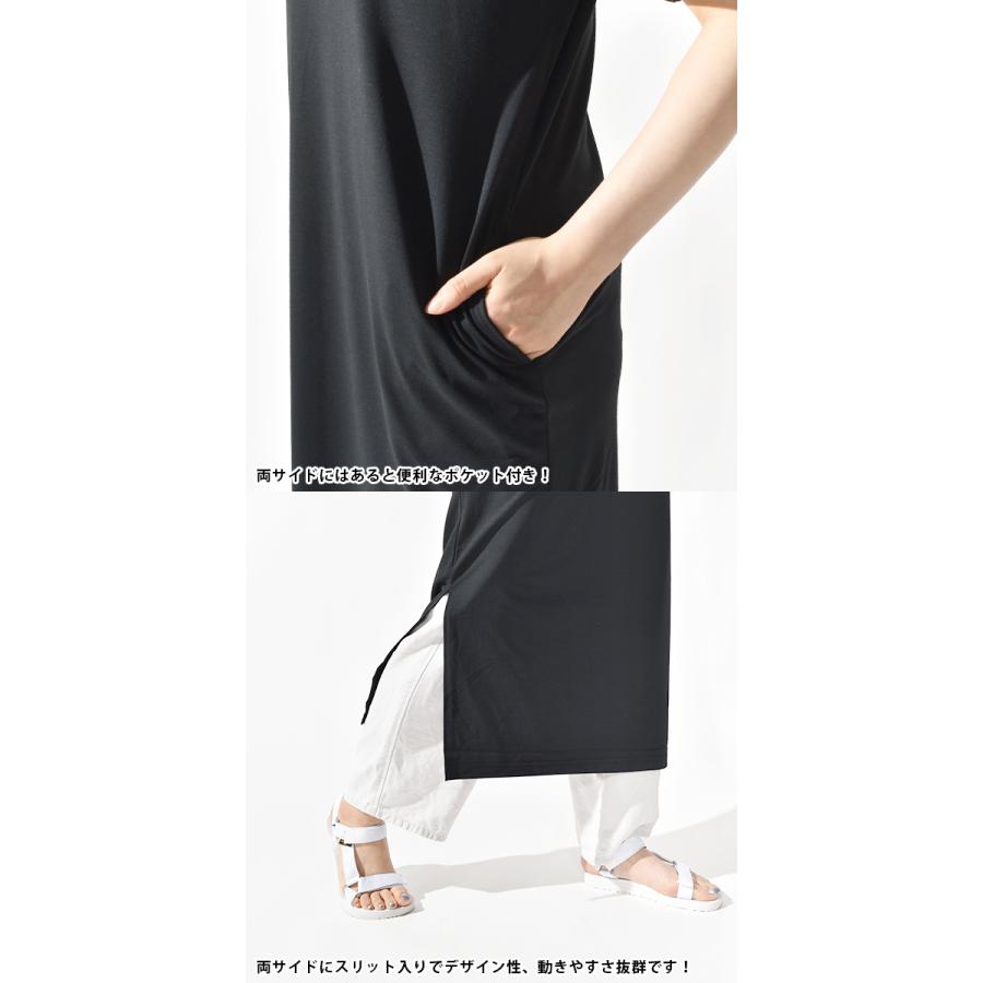 ザ ノースフェイス スリット入り 半袖 ワンピース レディース The North Face ワンピースクルー 21春夏新作 Ntw ポケットあり Tnfone W Ray Green 通販 Yahoo ショッピング