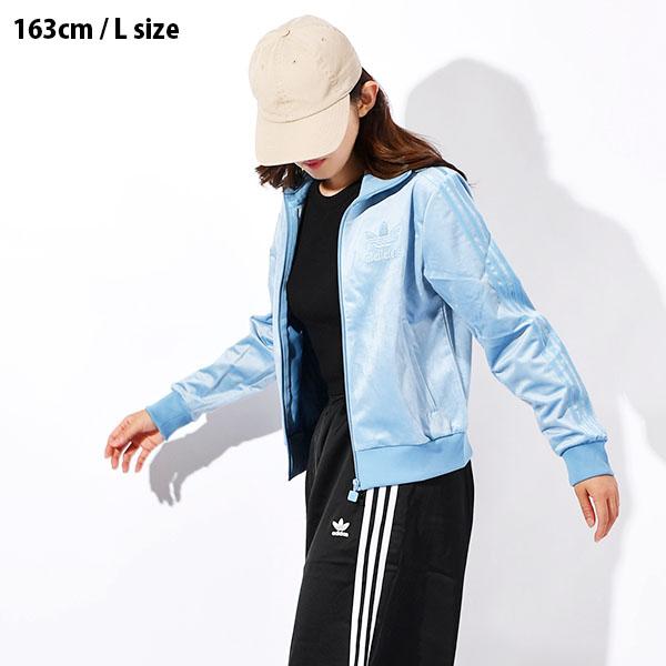 adidas Originals アディダス レディース ベロア トラックジャケット