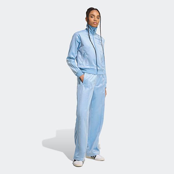 adidas ベルベットオーバーサイズ トラックジャケット　ベロアトラックトップ レディース ベルベット オーバーサイズ トラックトップ