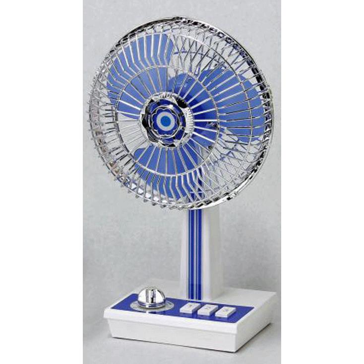 レトロファン 卓上扇風機 ブルー : ファルマビズ - 通販 - Yahoo