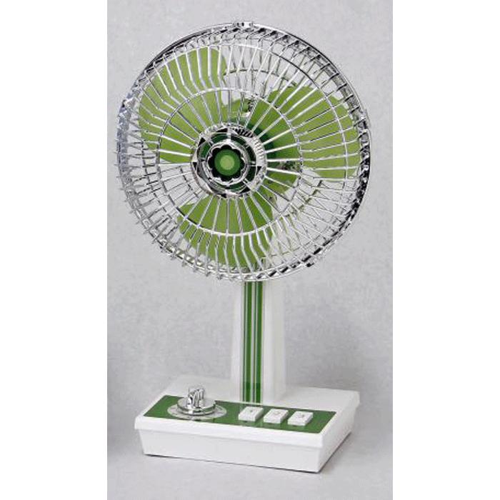 レトロ 卓上扇風機 日本電気製 緑色 レトロファン 卓上扇風機 グリーン : ファルマビズ - 通販 - Yahoo