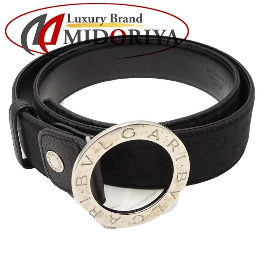 ブルガリ BVLGARI ベルト レザー ブラック 105/42