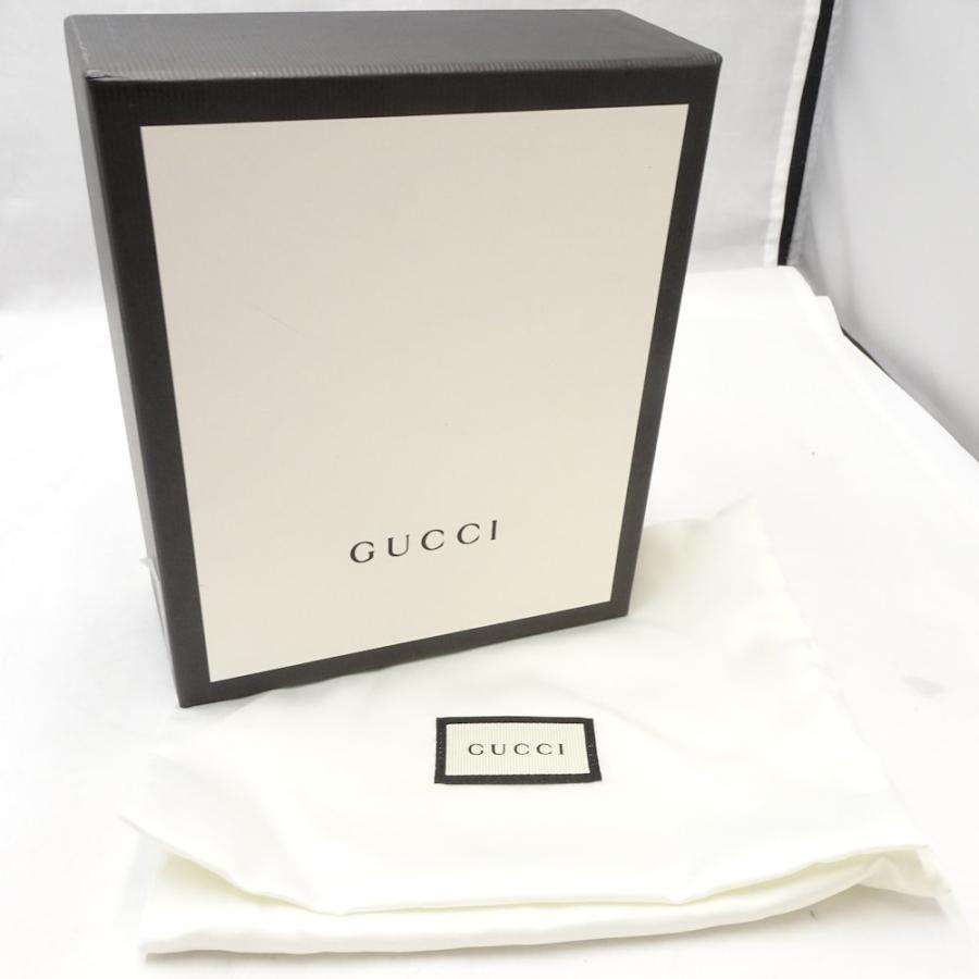 GUCCI グッチ コンパクト財布 三つ折り シルヴィ レザー アイボリー  