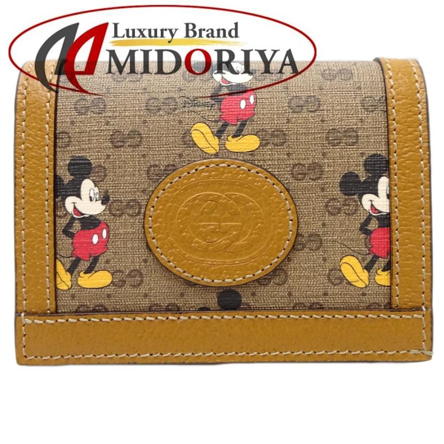 グッチ Gucci コンパクト財布 ディズニーコラボ ブラウン 未使用 株式会社midoriya 通販 Yahoo ショッピング