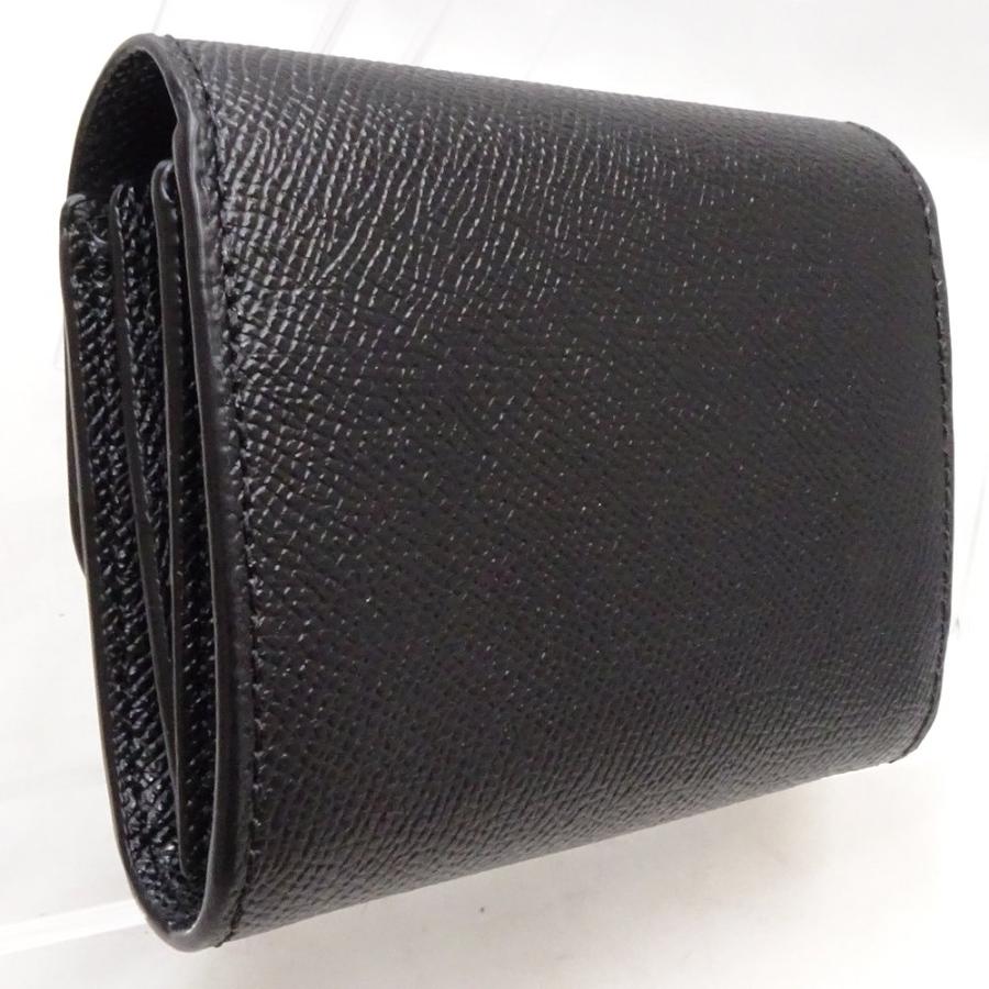 COACH コーチ コインケース 二つ折り レザー ブラック F54843
