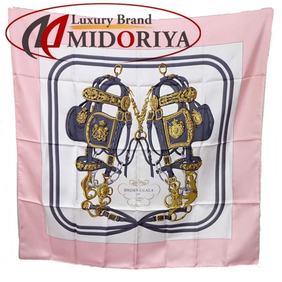 正規品販売! gala(式典用【中古】 de brides カレ90 hermes エルメス - バンダナ/スカーフ 正規品販売! gala(式典用【中古】 de brides カレ90 hermes エルメス - バンダナ/スカーフ