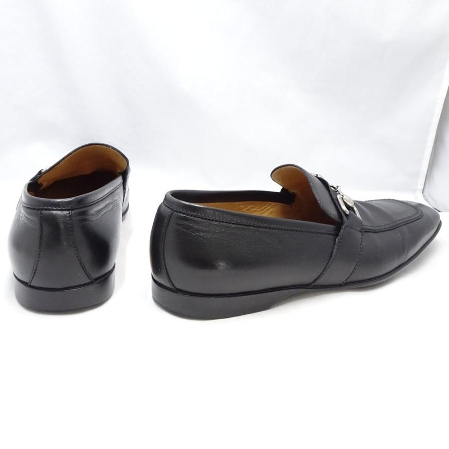 グッチ Gucci ローファー メンズ レザー ブラック サイズ40 中古 株式会社midoriya 通販 Yahoo ショッピング