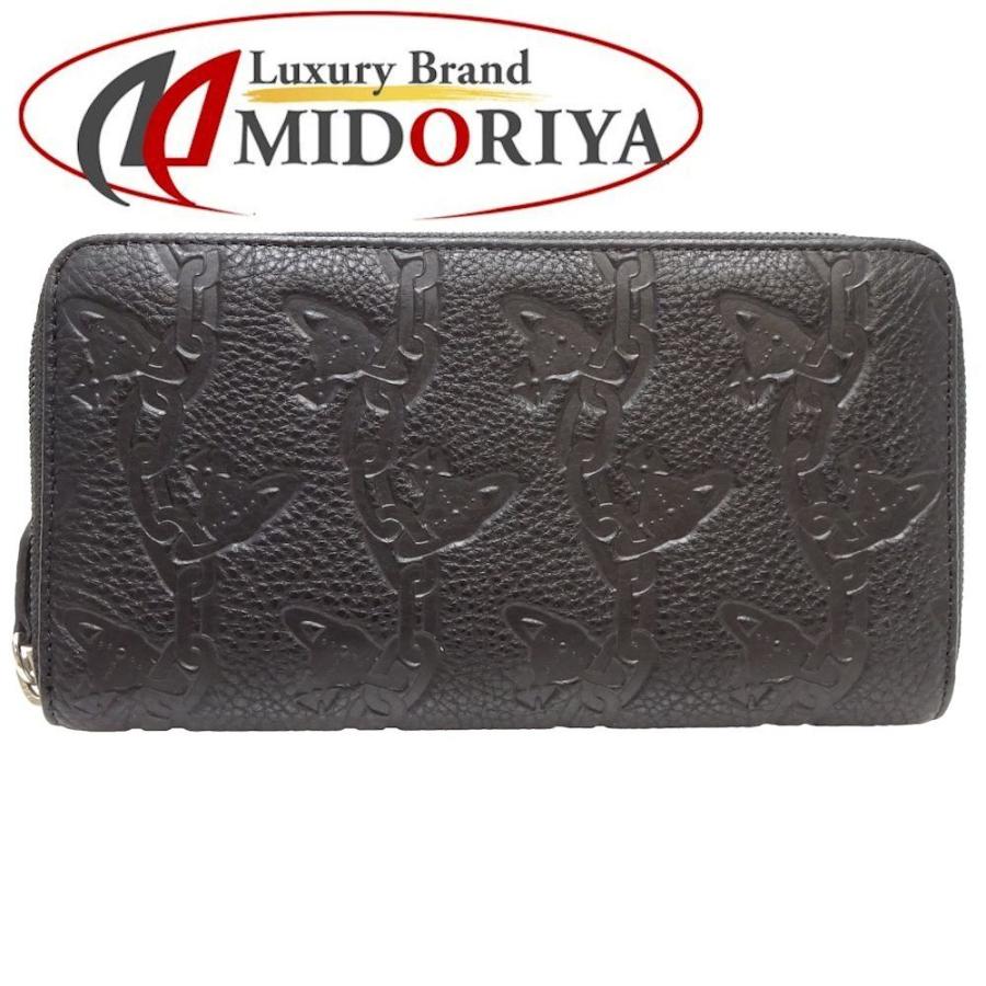 楽天ランキング1位 ヴィヴィアンウエストウッド Vivienne Westwood 長財布 ラウンドファスナー レザー 黒 ネロ 5140vv126 中古 高い素材 Clinilab Net