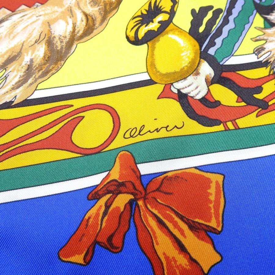 HERMES（エルメス） スカーフ シルク100％ トライアングルジェアン