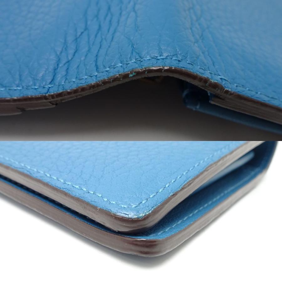 LOUIS VUITTON ネイビーレザー 長財布　トリヨン b2000751_1.jpg