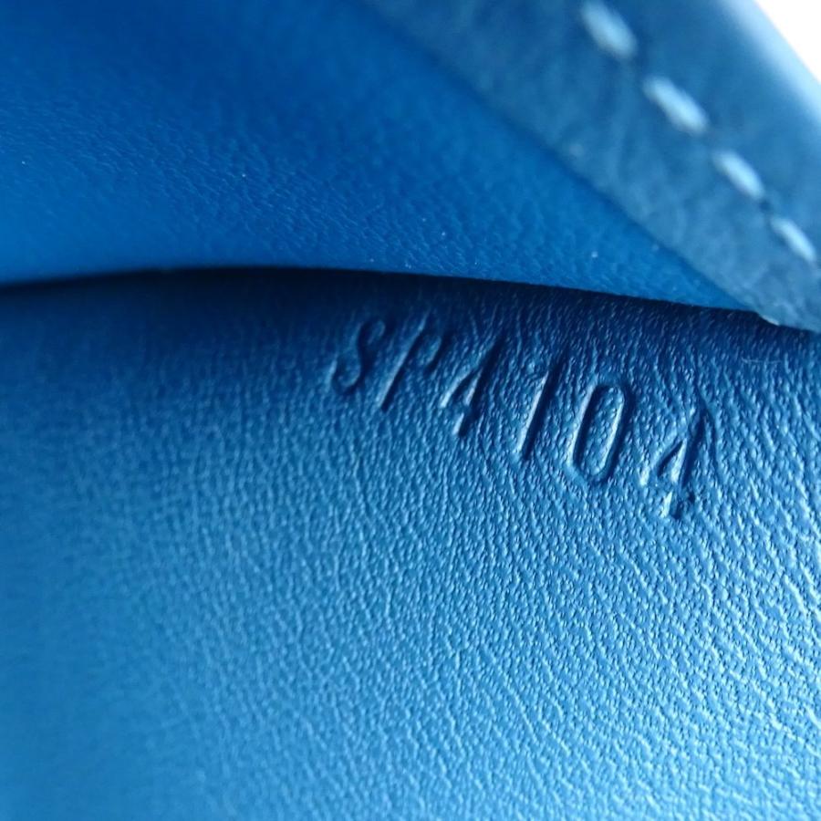 ルイ・ヴィトン 長財布 青色 LOUIS VUITTON ルイヴィトン 長財布 メンズ トリヨンレザー