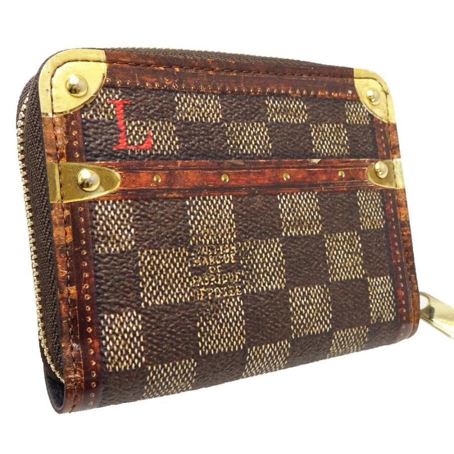 ルイヴィトン LOUIS VUITTON コインケース ダミエ トランクタイム  