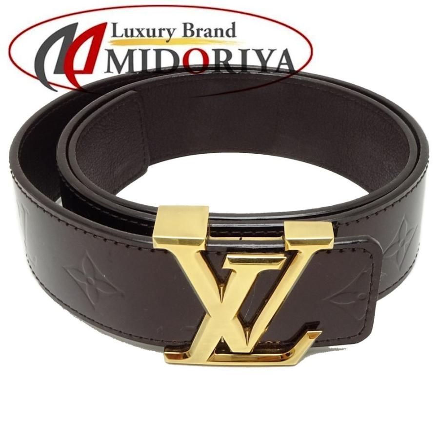 LOUIS VUITTON ベルト ヴェルニ アマラント パテント ユニセックス LOUIS VUITTON ベルト ヴェルニ アマラント パテント ユニ