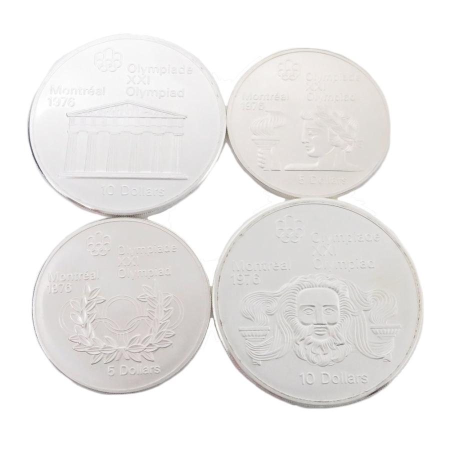 オリンピック記念4枚セット　1976年 記念コイン 4枚セット 】1976年 モントリオール オリンピック